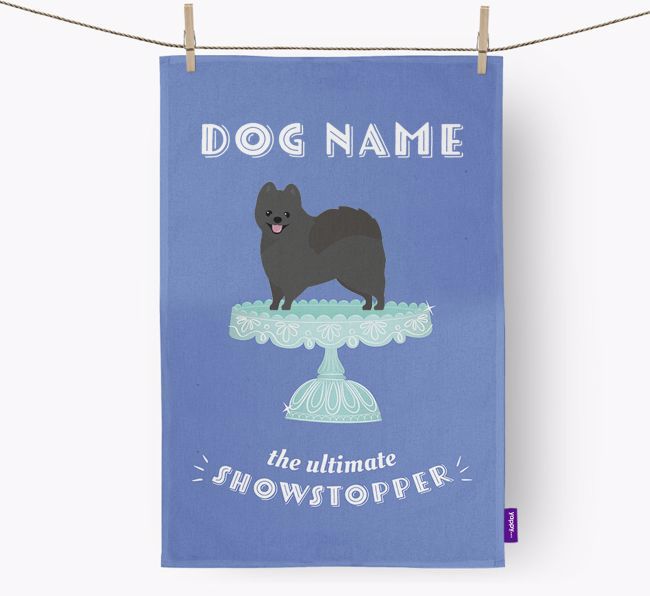 'The Ultimate Showstopper' - Personalised {breedFullName} Tea Towel